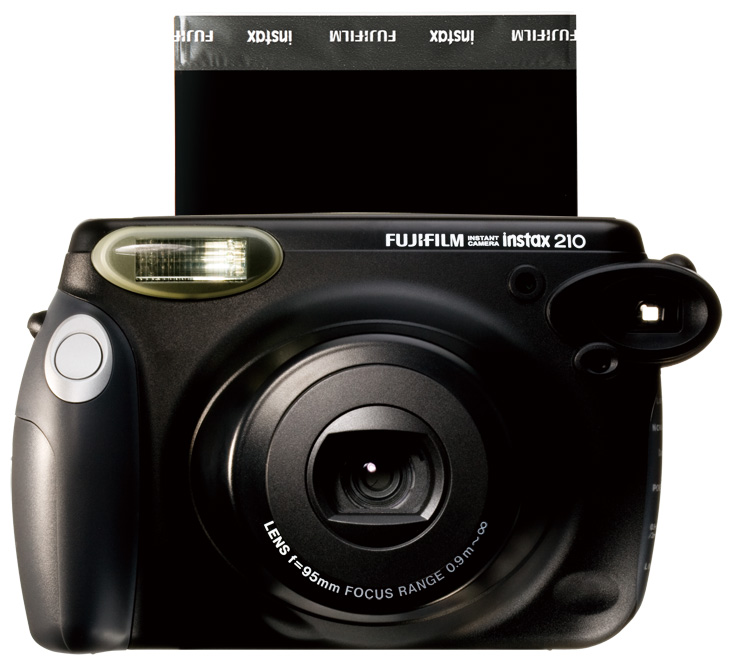 Instax Wide 210 camera ejecting film